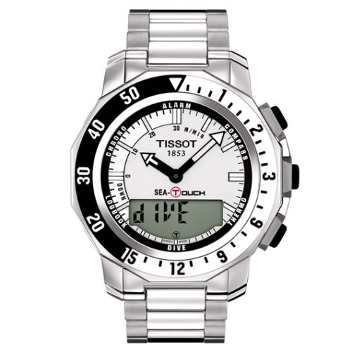 Tissot Sea-Touch Meters White